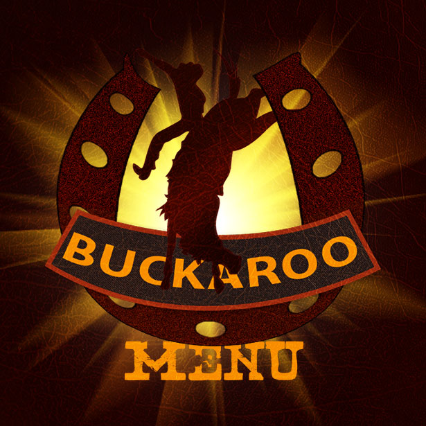 Buckaroo Menu Title Graphic