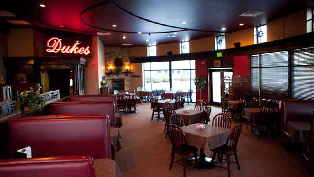 Dukes Steakhouse Dining Room